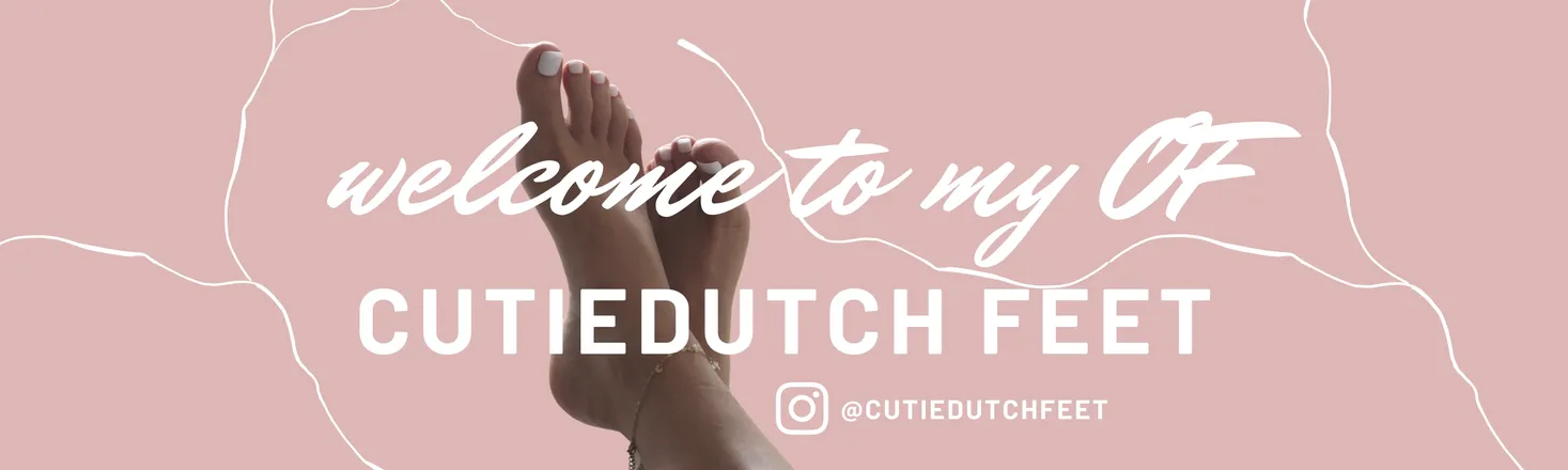 OnlyFans cuenta cutiedutchfeet header 2