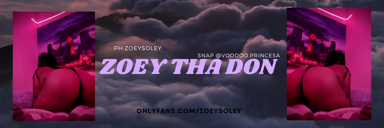 OnlyFans cuenta zoeythadon header 2