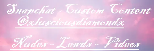 OnlyFans account  xlusciousdiamondx header 2