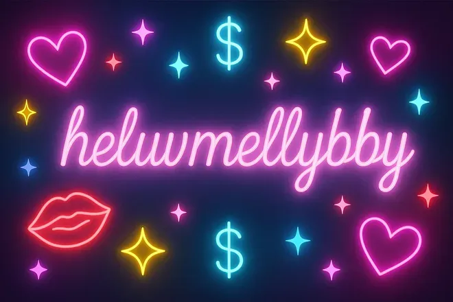 OnlyFans account  heluvmellybby header 2