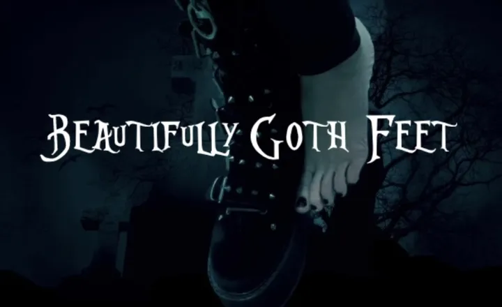 OnlyFans cuenta beautifullygothfeet header 2