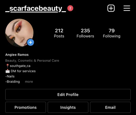OnlyFans cuenta scarface_beauty header 2