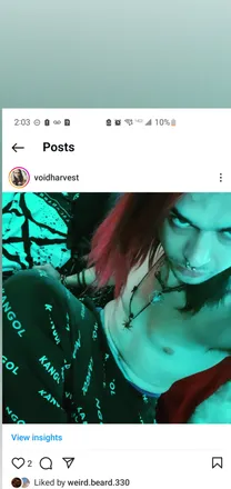 OnlyFans account  voidharvest header 2