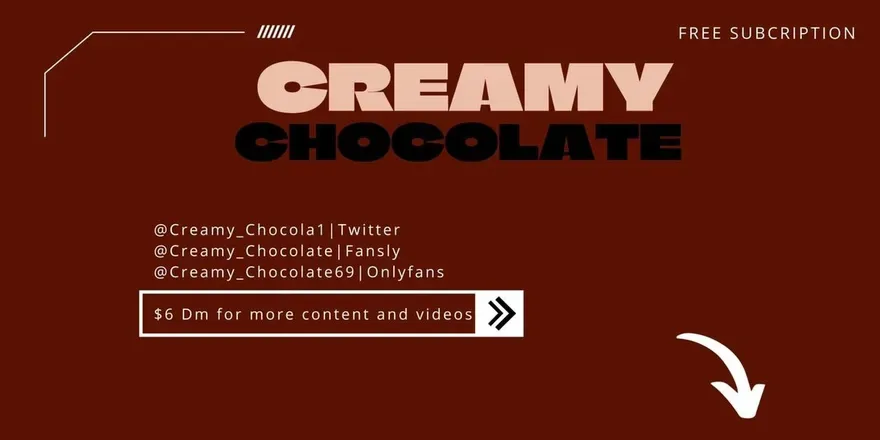 OnlyFans cuenta creamy_chocolate69 header 2