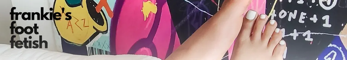 OnlyFans cuenta itsfrankiesfootfetish header 2