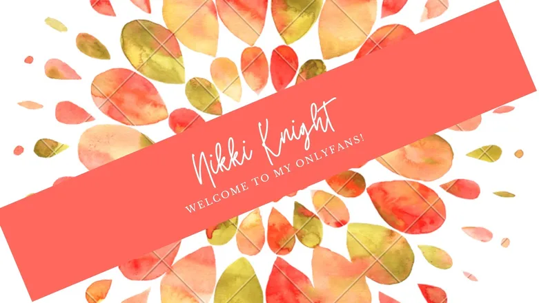 OnlyFans cuenta nikiknightxoxo header 2