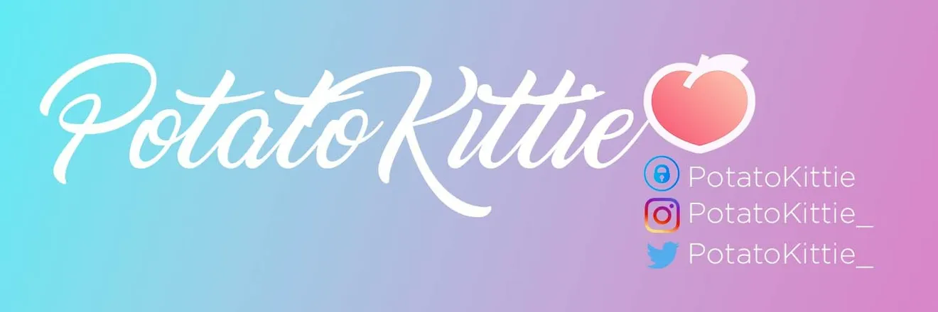 OnlyFans cuenta potatokittie header 2