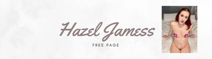 OnlyFans cuenta hazeljamessfree header 2