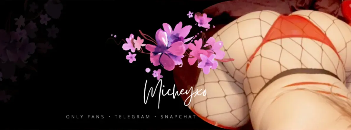 OnlyFans cuenta micheyxo header 2