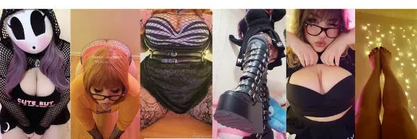 OnlyFans cuenta nerdycurvykitten header 2