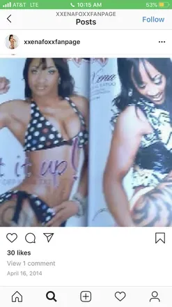 OnlyFans account  xxenafox avatar 1