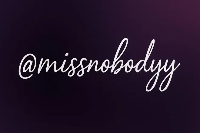 OnlyFans cuenta missnobodyy header 2
