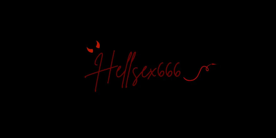 OnlyFans account  hellsex_666 header 2