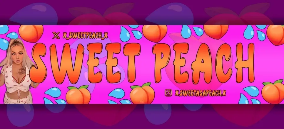 OnlyFans cuenta xxsweetasapeachxx header 2