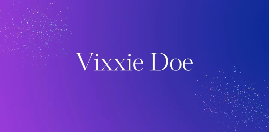 OnlyFans account  vixxie_doe header 2