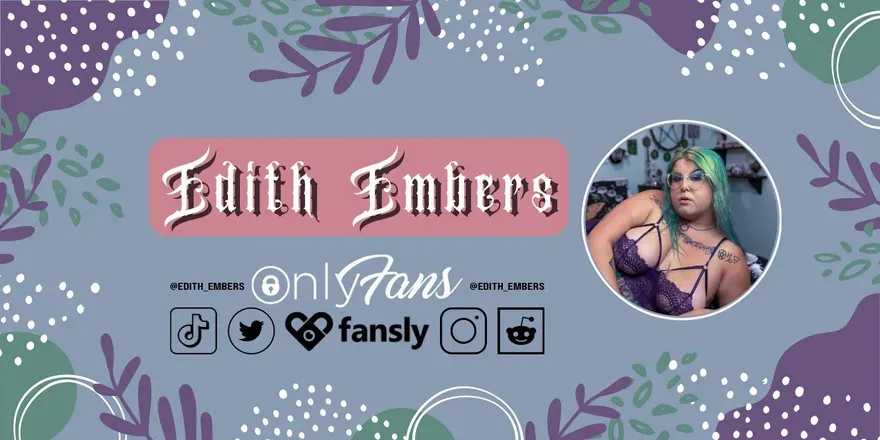 OnlyFans cuenta edith_embers header 2