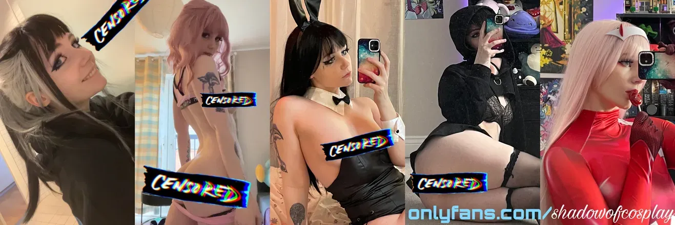 OnlyFans account  shadowofcosplay header 2