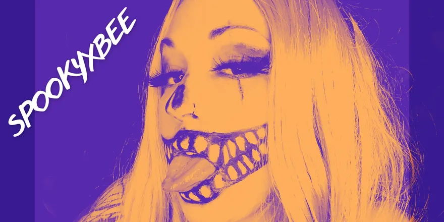 OnlyFans account  spookyxbee header 2