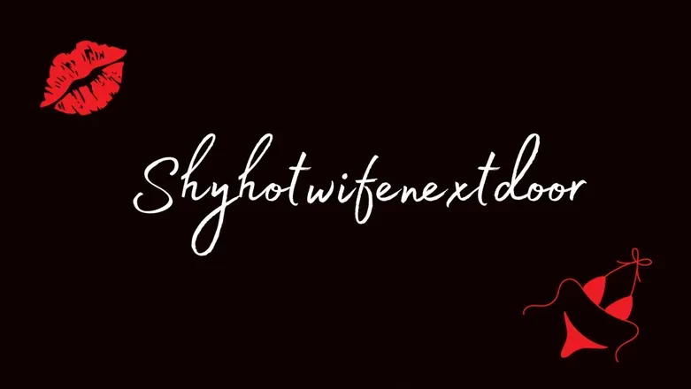 OnlyFans account  shyhotwifenextdoor header 2