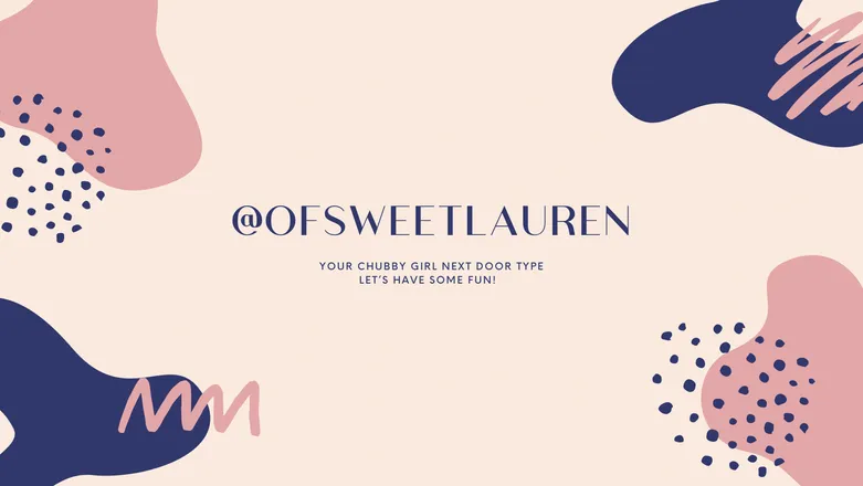 OnlyFans cuenta ofsweetlauren header 1