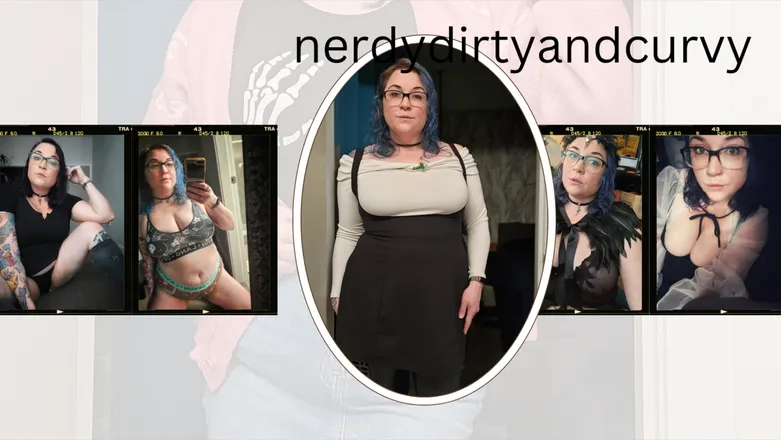 OnlyFans cuenta nerdydirtyandcurvy header 2