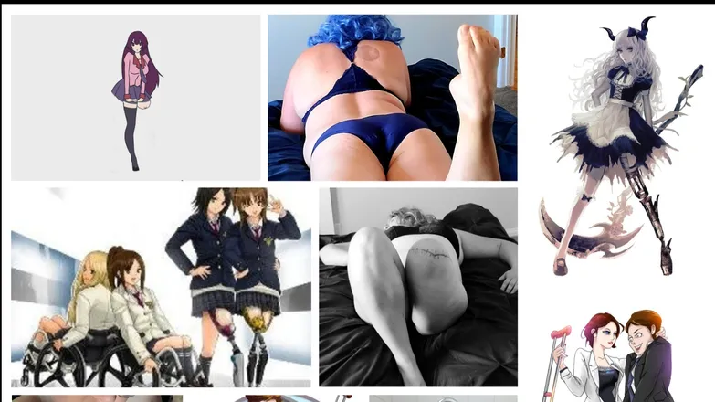 OnlyFans cuenta amputeeannie header 2