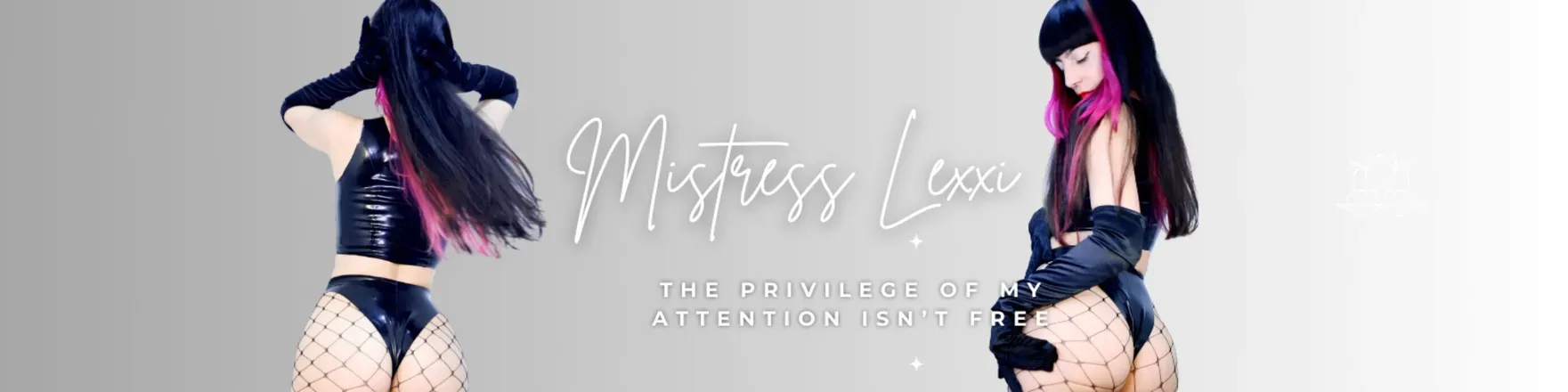 OnlyFans cuenta mistress_lexxi header 2