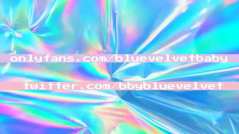 OnlyFans account  bluevelvetbaby header 1