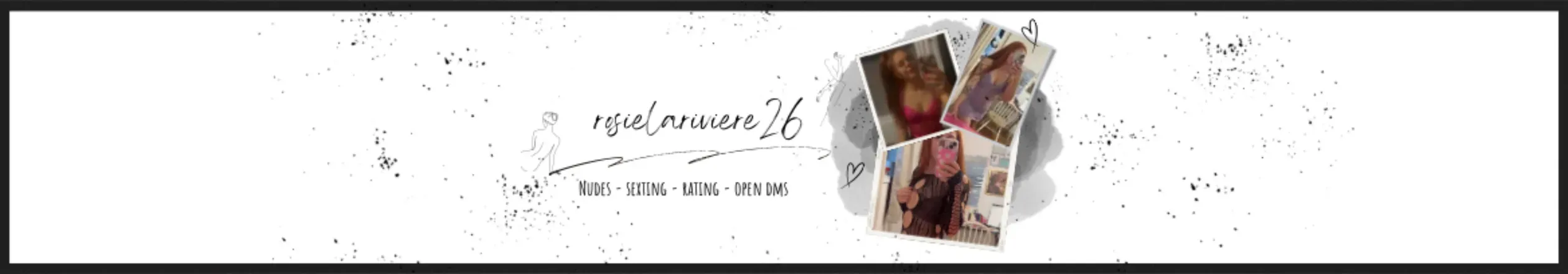 OnlyFans account  rosielariviere26 header 2