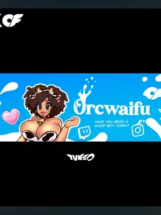 OnlyFans account  orcwaifu header 2