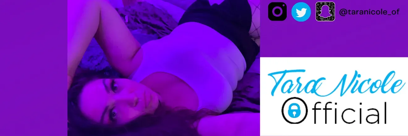 OnlyFans cuenta taranicoleofficial header 2