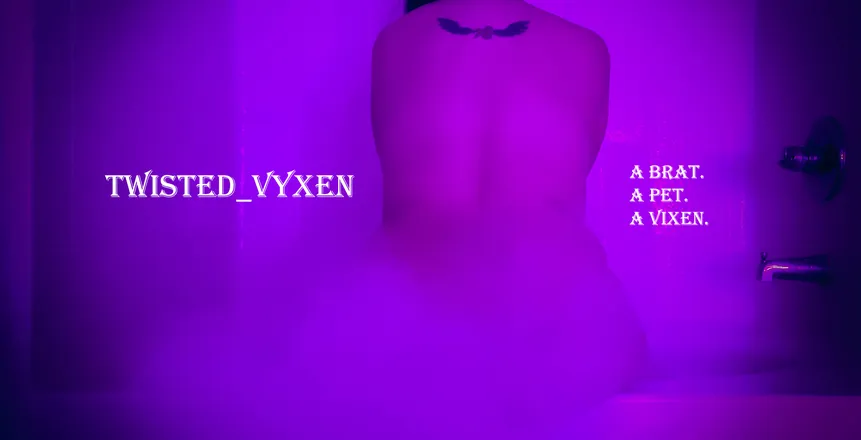OnlyFans cuenta twisted_vyxen header 2