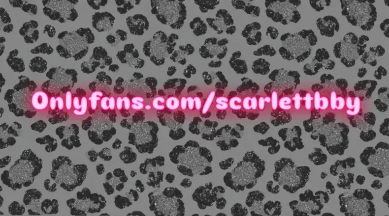 OnlyFans cuenta scarrlettbby header 2