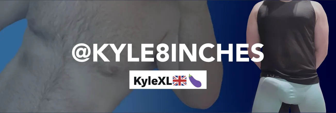 OnlyFans account  kyle8inches header 2