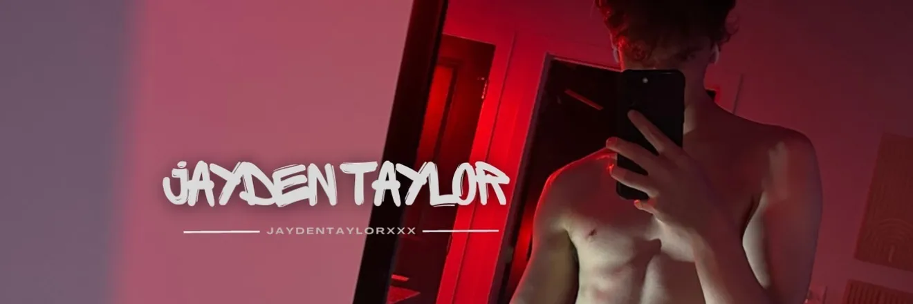 OnlyFans cuenta jaydentaylorxxx header 2