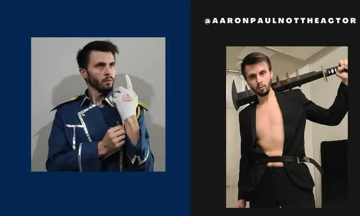 OnlyFans cuenta aaronpaulnottheactor header 2