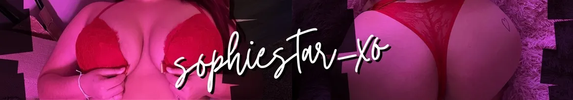 OnlyFans cuenta sophiestar_xo header 2