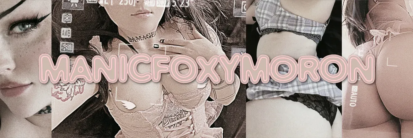 OnlyFans cuenta manicfoxymoron header 2