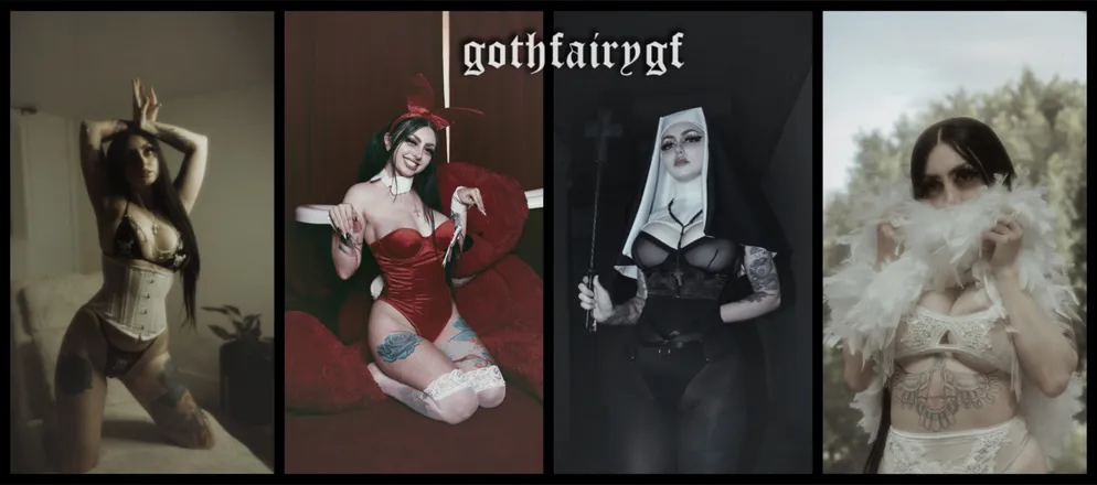 OnlyFans cuenta gothfairygf header 2