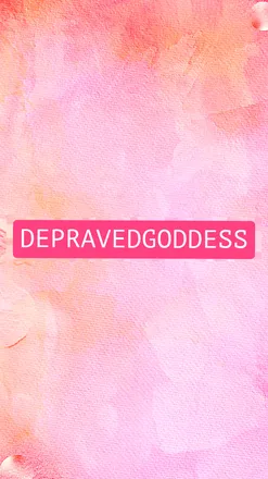 OnlyFans cuenta depravedgoddess header 2