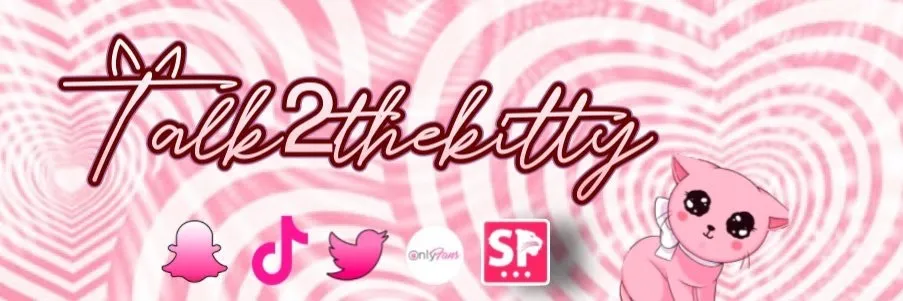 OnlyFans account  tlk2thekitty header 2
