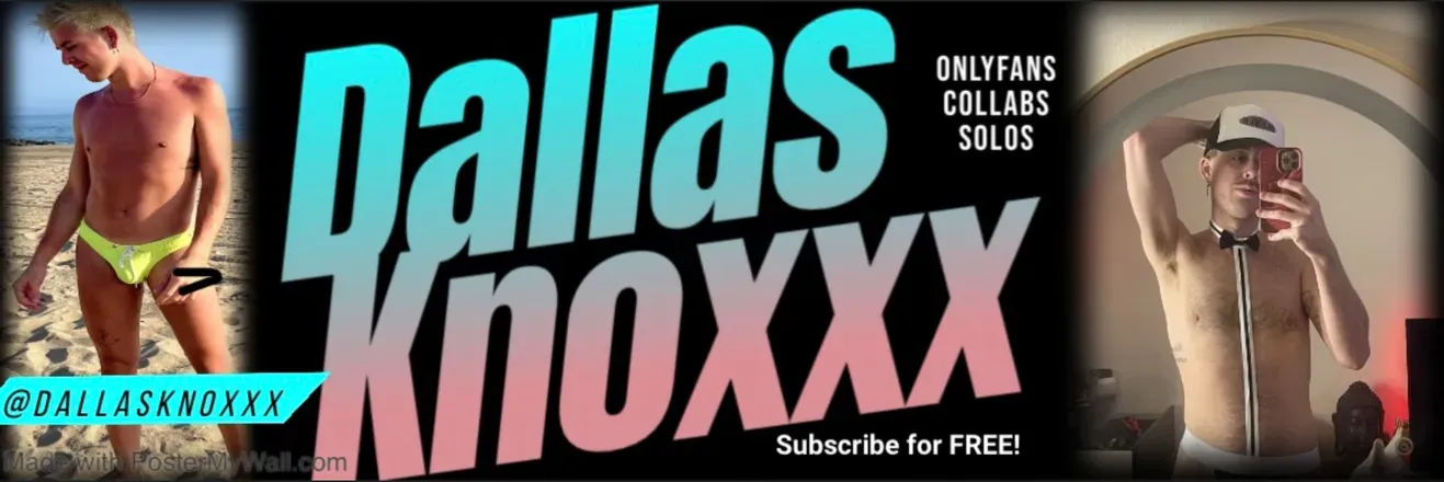 OnlyFans cuenta dallasknoxxx header 2