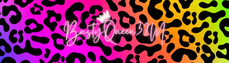 OnlyFans cuenta bustyqueen32m header 2