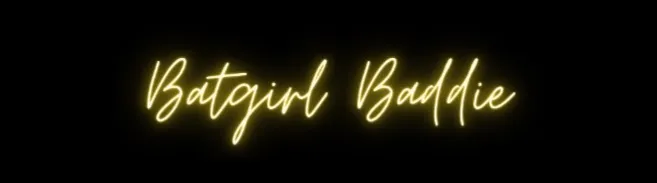 OnlyFans account  batgirlbaddie header 1