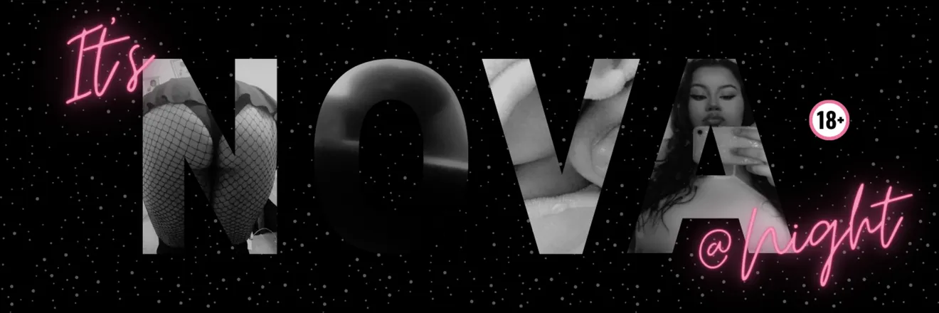 OnlyFans cuenta itsnovaatnight header 2