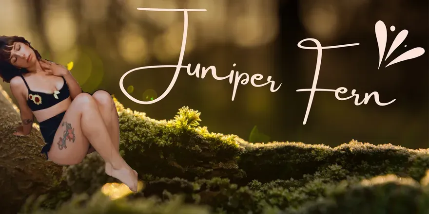 OnlyFans account  juniperfern header 2