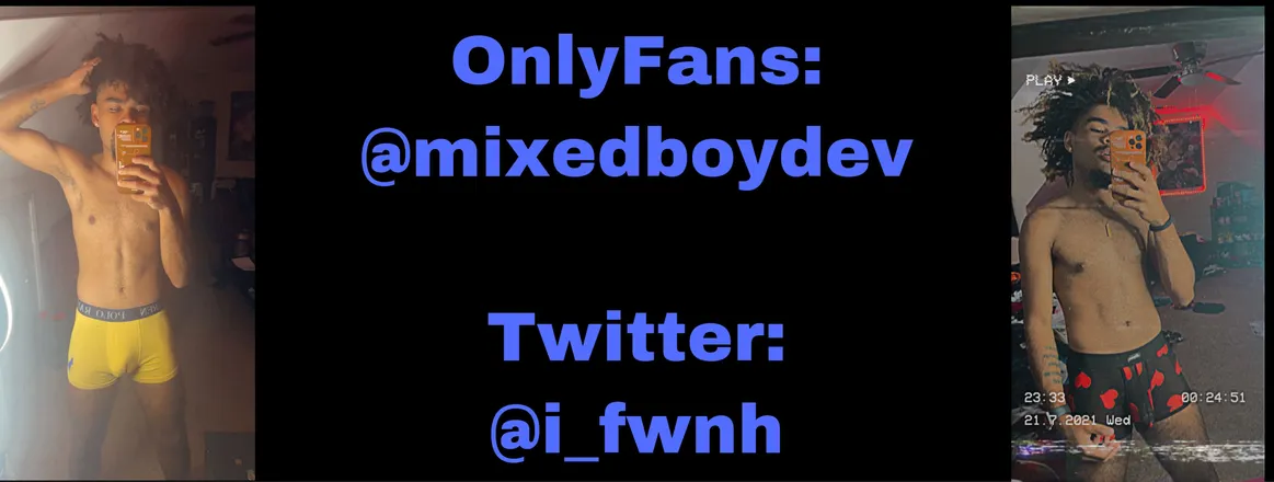 OnlyFans account  mixedboydev header 2