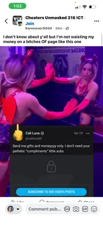 OnlyFans of caliluna69