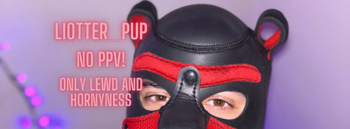 OnlyFans cuenta liotter_pup header 2