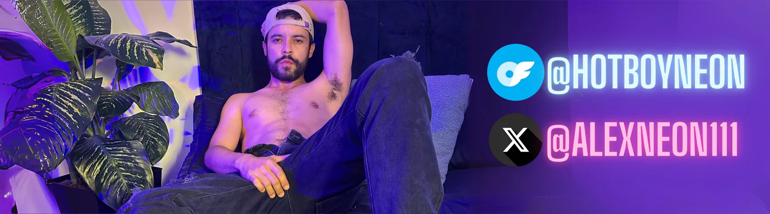OnlyFans cuenta hotboyneon header 2